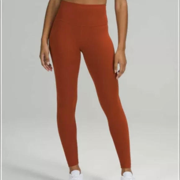 lululemon athletica Pants - NWT Lululemon Wunder Train Tights Aztec Brick Size 20 Leggings